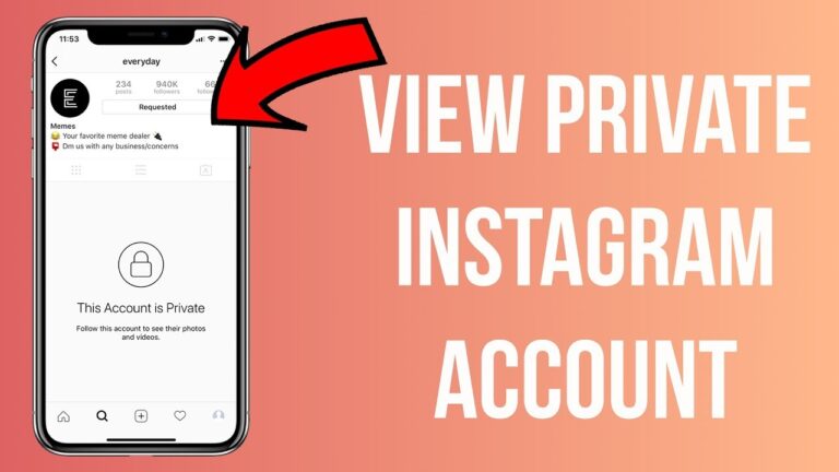 How to Check Private Instagram Account