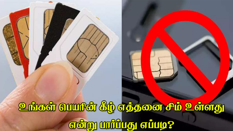 Check SIM Card Details using this Portal