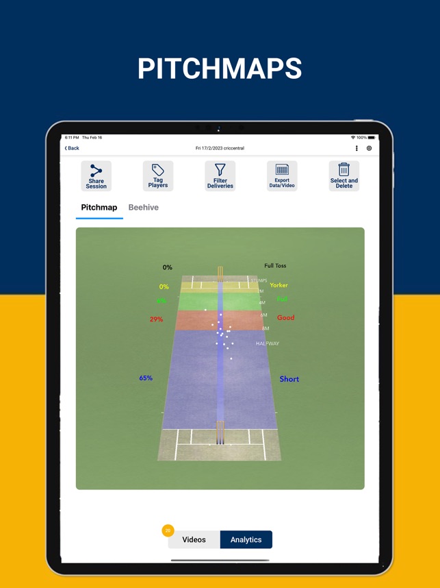 App for Tracking Cricket Balls