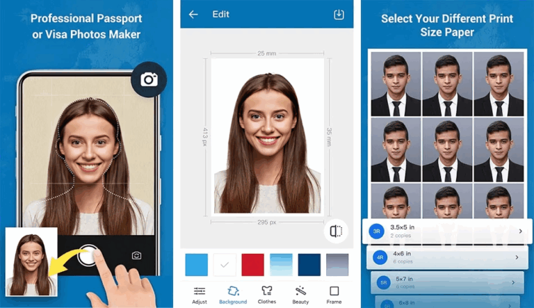 Passport Photo Maker