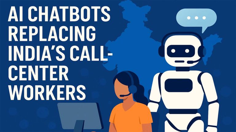 AI Chatbots Replacing Indian Call Center Workers