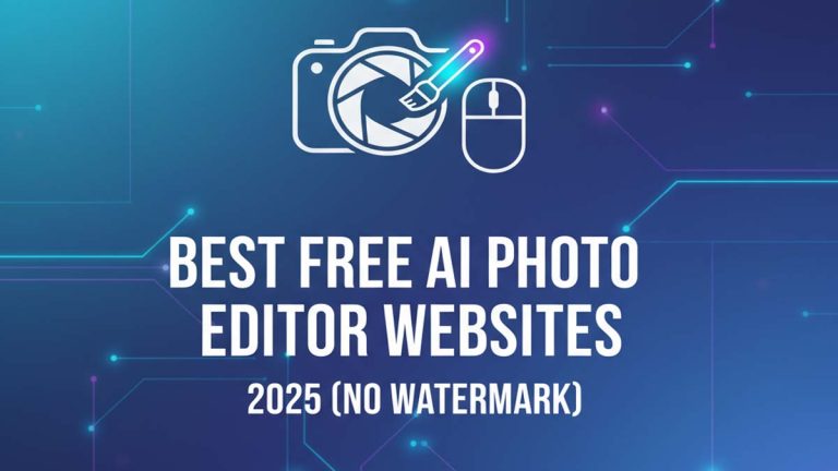 Free AI Photo Editor Websites