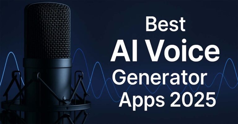 Best AI Voice Generator Apps